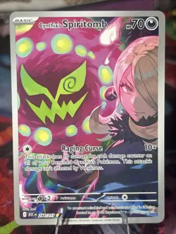 Pokemon Cynthia's Spiritomb 244/217 Me Ascended Heroes Holo Illustration Rare NM - Image 1