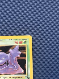Muk 13/62 Holo Rare Pokemon Card Unlimited Edition Fossil Set 1999 WOTC - MP - Image 3