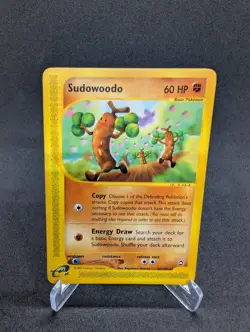 Sudowoodo - 36/147 - Pokemon Aquapolis Non-Holo Card LP - Image 1