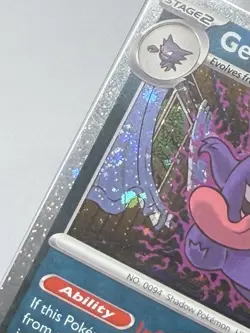 Pokemon Card TCG Gengar 050/088 Stamped Gamestop Promo Card Perfect Order Swirl - Image 2
