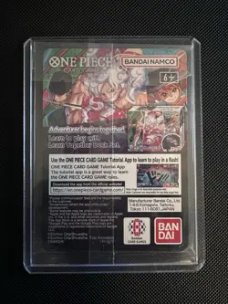 One Piece Monkey D. Luffy US Voyage Illinois Basketball Promo Card SEALED - Image 2