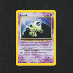 Celebi 3/64 Neo Revelation Unlimited Holo Vintage Pokemon Card MP - Image 1