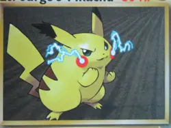 Lt. Surge's Pikachu - 81/132 - 1st Edition WOTC TCG—Gym Heroes Pokemon Card - Image 2