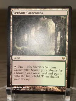 Verdant Catacombs Zendikar MTG Card Regular LP Condition 🔥 (A) - Image 2