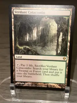 Verdant Catacombs Zendikar MTG Card Regular LP Condition 🔥 (A) - Image 3