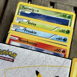 Pokemon First Partner 25th Anniversary Jumbo Card Set + Veronica Taylor Auto - Image 3