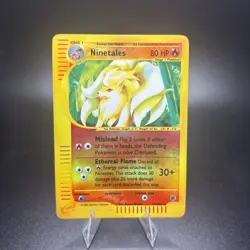 Ninetales 21/165 Expedition Pokemon Card E-Series Reverse Holo Card MP -g - Image 1