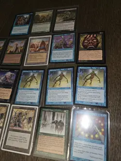 Magic: The Gathering Wizards Vintage Card Lot,City of Brass, 18 card vintage lot - Image 3