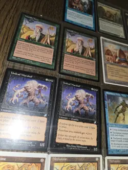 Magic: The Gathering Wizards Vintage Card Lot,City of Brass, 18 card vintage lot - Image 5