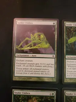 4x SNAKE UMBRA Rise of the Eldrazi MTG Magic the Gathering Playset X4 4 * - Image 2
