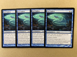 MTG 4x Eel Umbra # 65 Rise of the Eldrazi Pauper Magic the Gathering x4 NM - Image 1