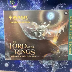 MTG Lord of the Rings Tales of Middle-Earth Bundle Gift Edition Unopened damaged - Image 1