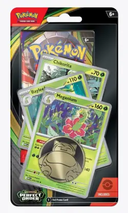 Perfect Order Single Pack Blister Meganium x1 Pokemon TCG (Factory Sealed) - Image 1
