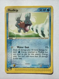 Mudkip EX Dragon 65/97 LP Pokemon E Series 2003 TCG - Image 1