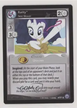 2014 My Little Pony Collectible Card Game - Premiere European Release Rarity #77 - Image 1