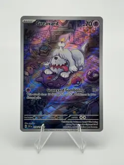 Greavard 214/198 SV01: Scarlet & Violet Base Set Holo Pokemon TCG - NM - Image 1
