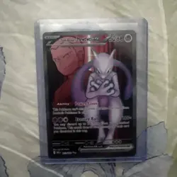 Team Rocket’s Mewtwo ex 213/182 Holo – Destined Rivals Pokemon TCG - Image 1