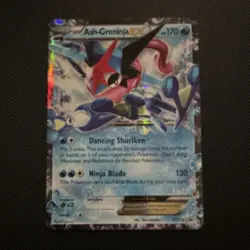 Pokemon Pokemon TCG Ash-Greninja EX Promo Holo XY133 XY English 170 HP - Image 1