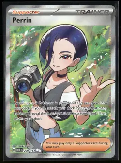 Perrin 209/167 Ultra Rare Twilight Masquerade Pokemon NM/M - Image 1