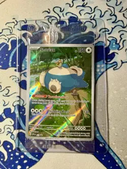 Snorlax SVP 051 Illustration Rare Holo 151 Black Star Promo Pokemon 2023 SEALED✨ - Image 1