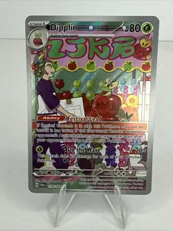 Pokemon -Dipplin 170/167 - Illustration Rare - Twilight Masquerade -NM/M - Image 1