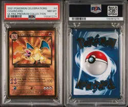 2021 POKEMON CELEBRATIONS ULTRA-PREMIUM COLLECTION #4 CHARIZARD PSA 8 - Image 2