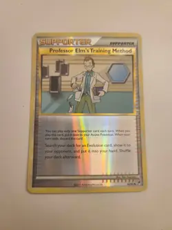 Pokemon TGC 2011 Call of Legends Professor Elm's Training Method Reverse Holo NM - Image 1