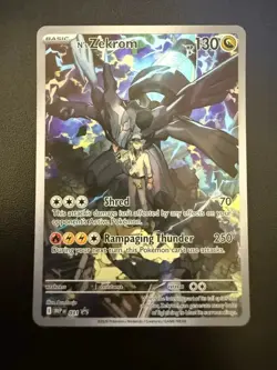 N's Zekrom 031 Pokemon Ascended Heroes Promo Full Art Holo Rare English - Image 1