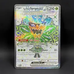 Pokemon Teal Mask Ogerpon EX 190/167 NM Full Art Ultra Rare Twilight Masquerade - Image 1