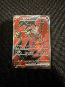 2026 POKEMON PERFECT ORDER #105/088 YVELTAL EX FULL ART ULTRA RARE - Image 1