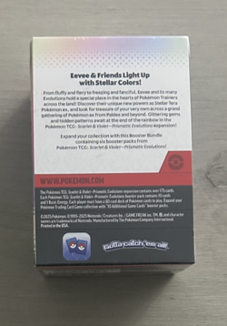 Pokemon TCG Factory Sealed Scarlet & Violet Prismatic Evolutions Booster Bundle - Image 2