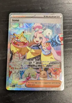 POKEMON TCG PALDEA EVOLVED IONO #269/193 SPECIAL ILLUSTRATION RARE - Image 1