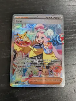 POKEMON TCG PALDEA EVOLVED IONO #269/193 SPECIAL ILLUSTRATION RARE - Image 2