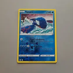 Pokemon TCG Kyogre 036/159 Reverse Holo Crown Zenith NM/VLP - Image 1