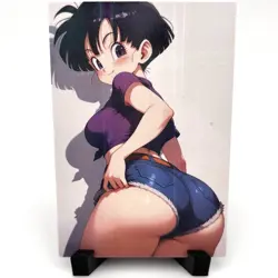 Dragon Ball Z Videl Sexy Hot Anime Waifu Girl Lewd Doujin Goddess Story Art Card - Image 1