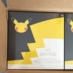 Pokemon Celebrations Pokemon Center Elite Trainer Box 25th Anniversary Pikachu - Image 1
