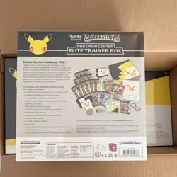 Pokemon Celebrations Pokemon Center Elite Trainer Box 25th Anniversary Pikachu - Image 2