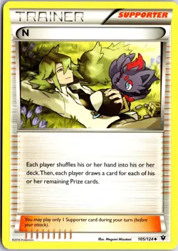 N 105/124 UC Fates Collide Pokemon NM/M - Image 1