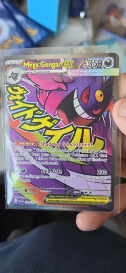 Pokemon TCG Mega Gengar Ex - 269/217 Mega Attack Rare Ascended Heroes NM - Image 3