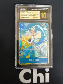 CGC Pristine 10 ONE PIECE CHINESE Exclusive TR EB02-026 NEFERTARI VIVI - Image 1