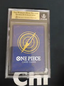 Chinese BGS9.5 ONE PIECE Card Nami OP01-016 Manga Alt Art The Best Serial Number - Image 2