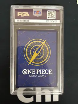 Chinese PSA10 ONE PIECE Card Nami OP01-016 Manga Alt Art Parallel The Best - Image 2