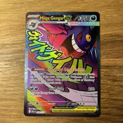 Pokemon TCG Ascended Heroes Mega Gengar Ex 269/217 Holo Mega Attack Rare - Image 1