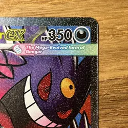 Pokemon TCG Ascended Heroes Mega Gengar Ex 269/217 Holo Mega Attack Rare - Image 3