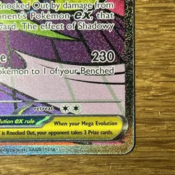Pokemon TCG Ascended Heroes Mega Gengar Ex 269/217 Holo Mega Attack Rare - Image 4