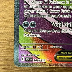 Pokemon TCG Ascended Heroes Mega Gengar Ex 269/217 Holo Mega Attack Rare - Image 5