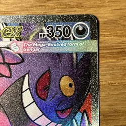 Pokemon TCG Ascended Heroes Mega Gengar Ex 269/217 Holo Mega Attack Rare - Image 3