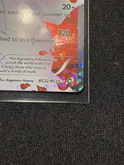 Reshiram (Full Art) RC22/RC25 Legendary Treasures: Radiant Collection Holo - Image 5