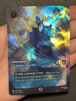 Hades - Infernal Schemer (Enchanted) 237/204 Fabled Holo - Image 3