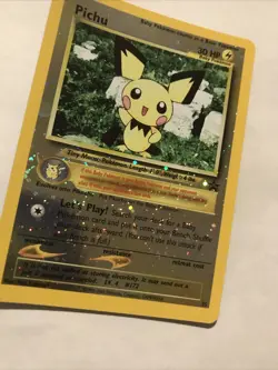 Pichu Reverse Holo Black Star Promo 35 WOTC Pokemon Card - Image 2